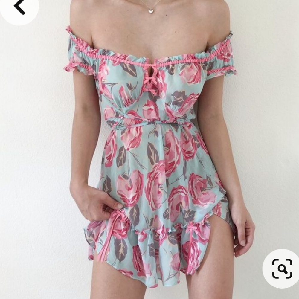 Betsey johnson sororité vintage floral dress babydoll